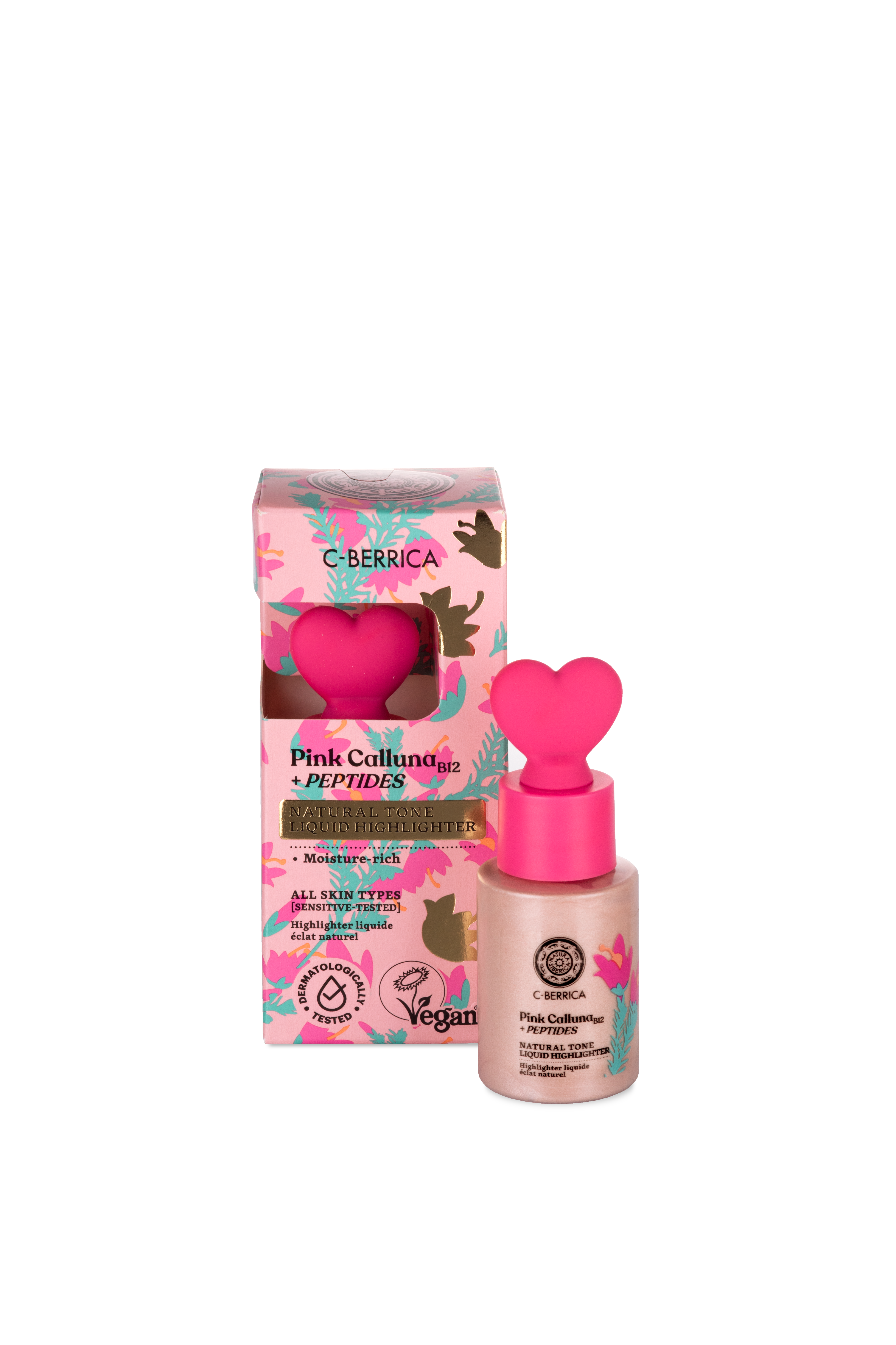 Pink-06  粉紅石楠+玻尿酸胜肽裸妝調色液 30ml