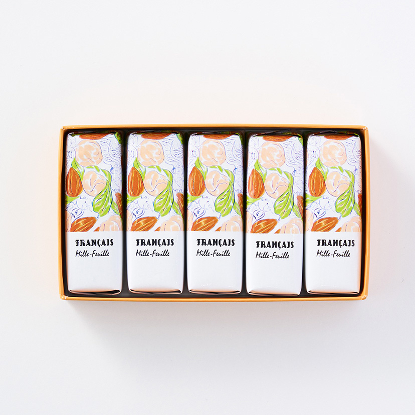 四月連線貨品 - 日本Francais 榛果杏仁千層酥 5入
