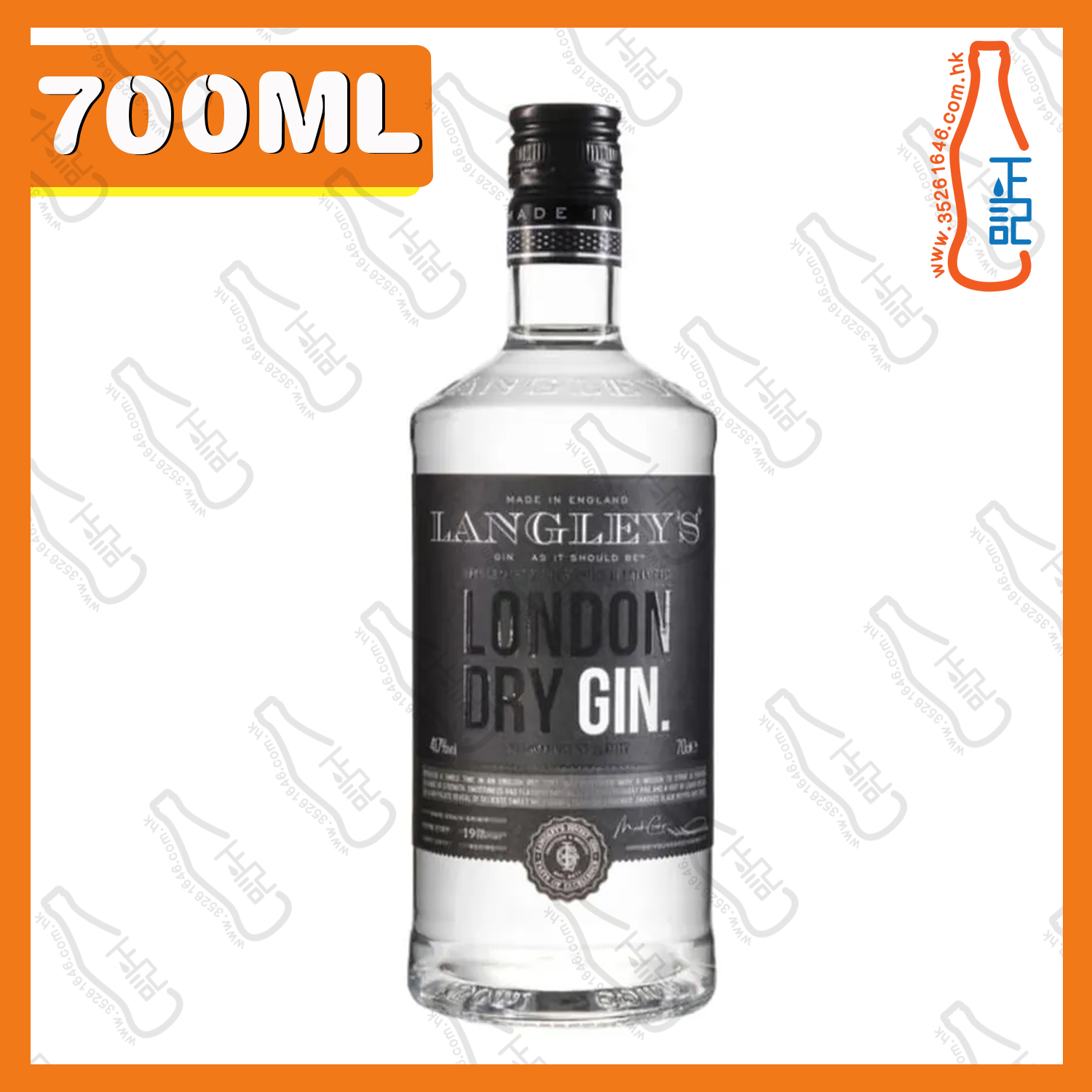 ==Langley's London Dry 英國倫敦乾琴酒 700mL / 支