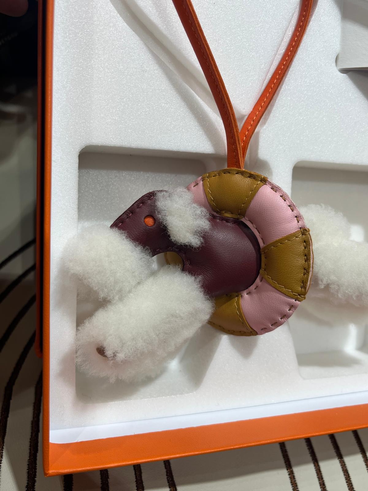 未使用品 Hermes Budy « A la Mer » charm 100%Authentic, Unused 未使用品 ✅Box