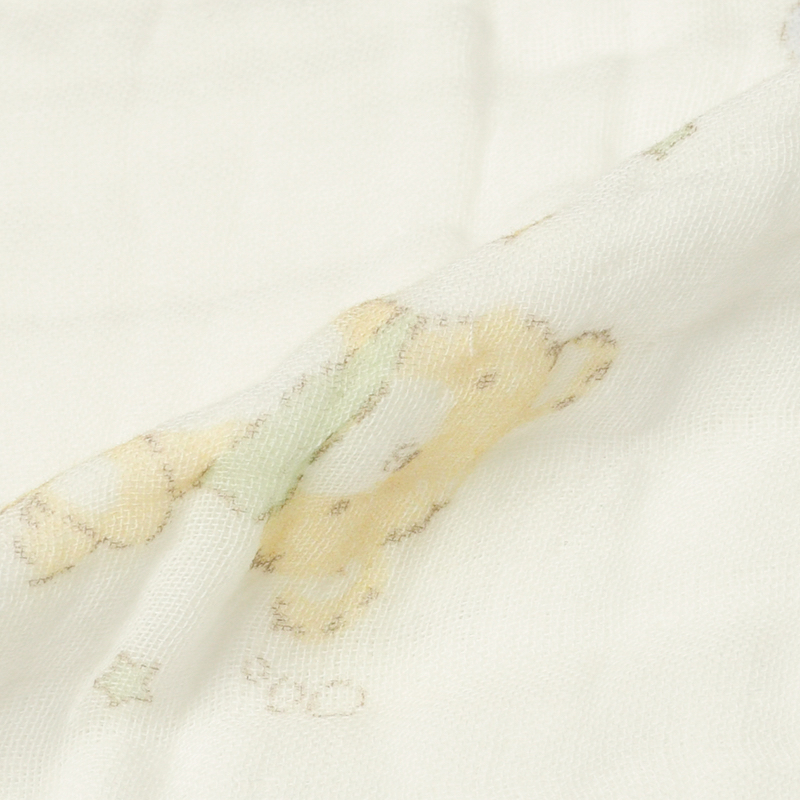 🇯🇵預訂 日本直送🇯🇵可愛小熊圖案滿印純棉棉紗包被襁褓