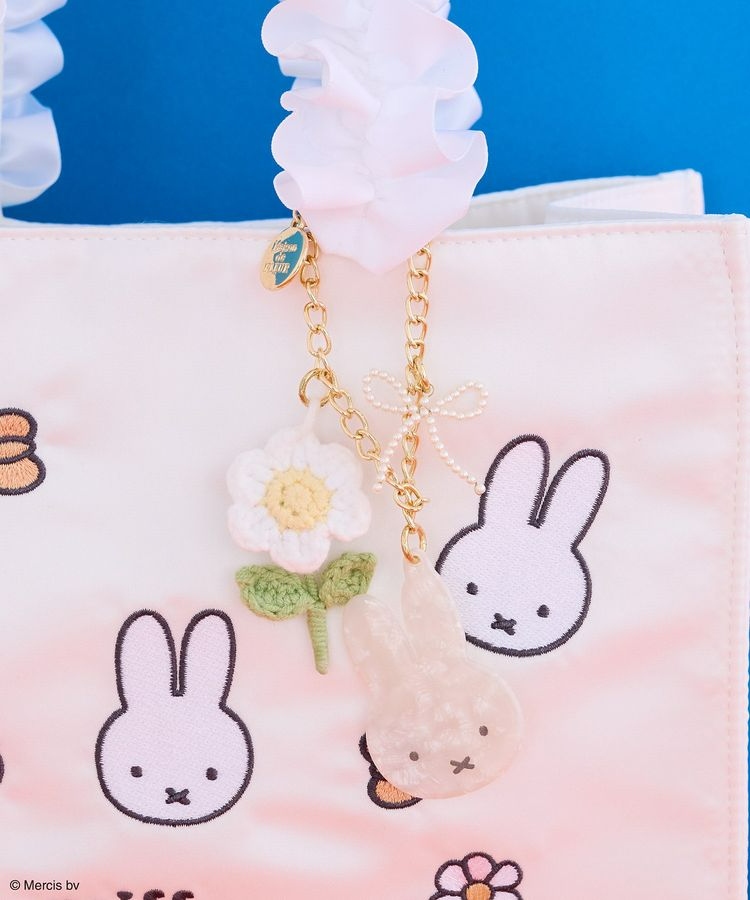 🌸 【預訂】Miffy Bag Charm - Maison de FLEUR x Miffy