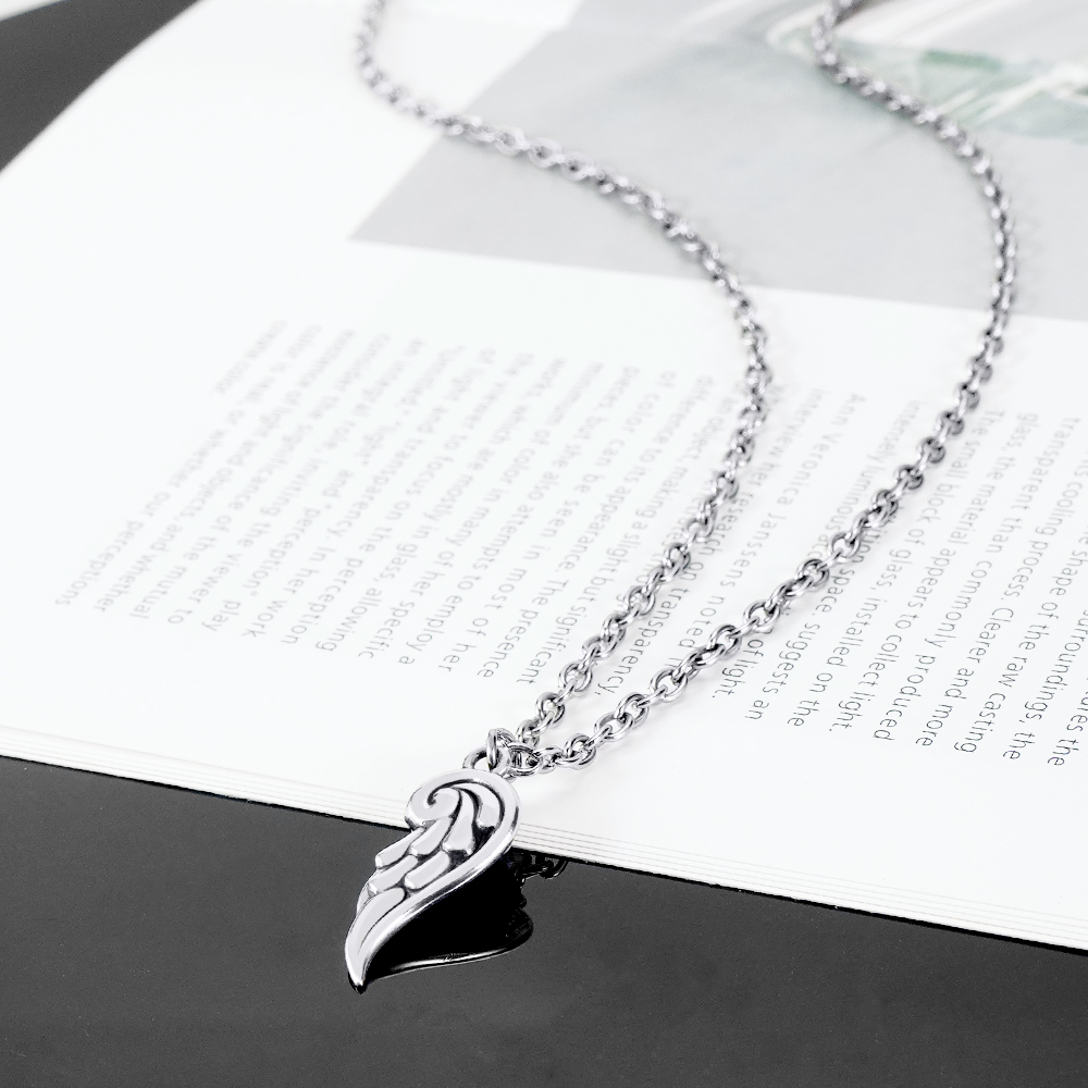 📦訂購 台灣限定 STORY 故事銀飾 黑白原來是真的 單羽翅膀純銀頸鏈