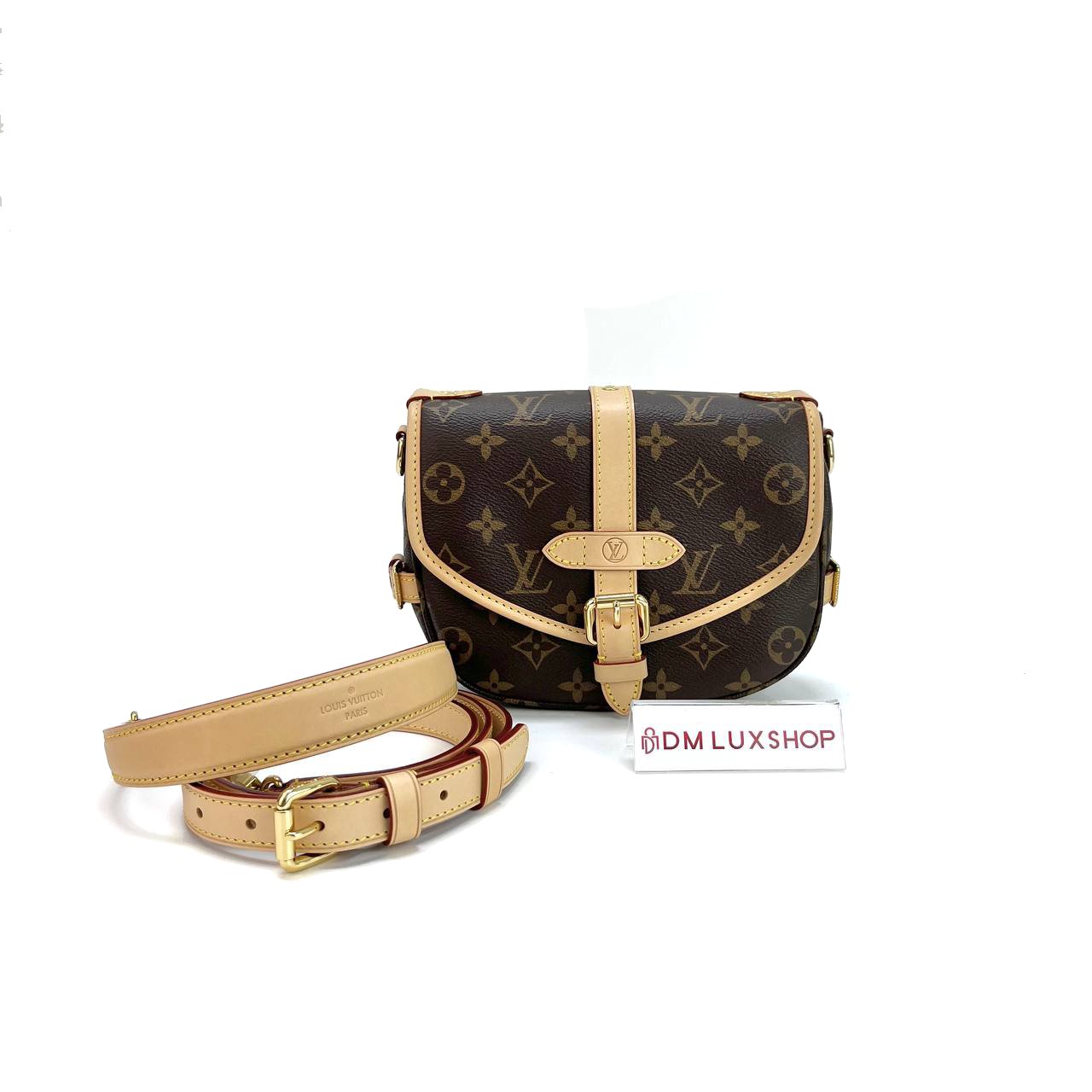 LV Monogram Saumur BB GHW