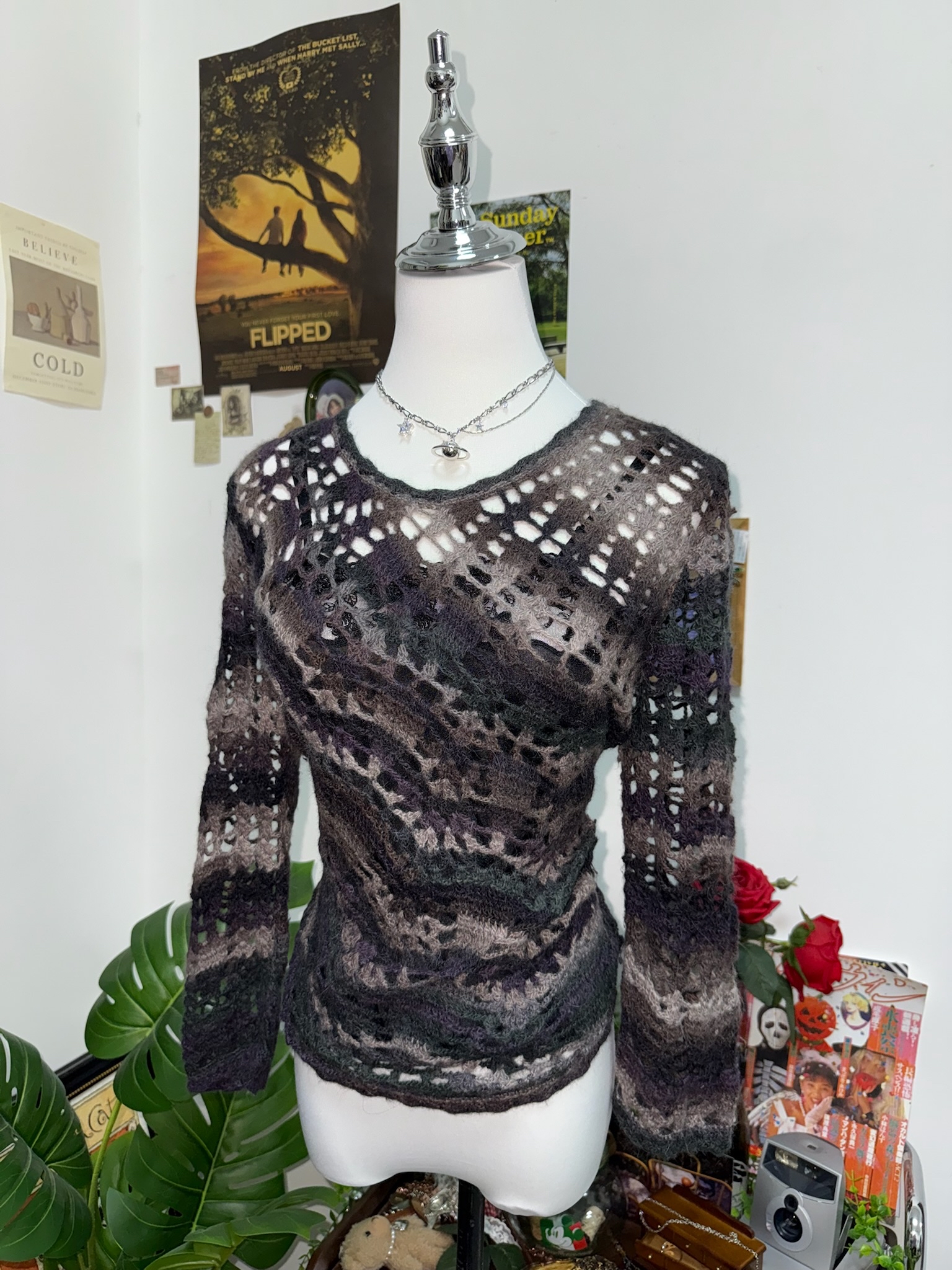 Bohe Crochet Hollow-out Knitting Sweater