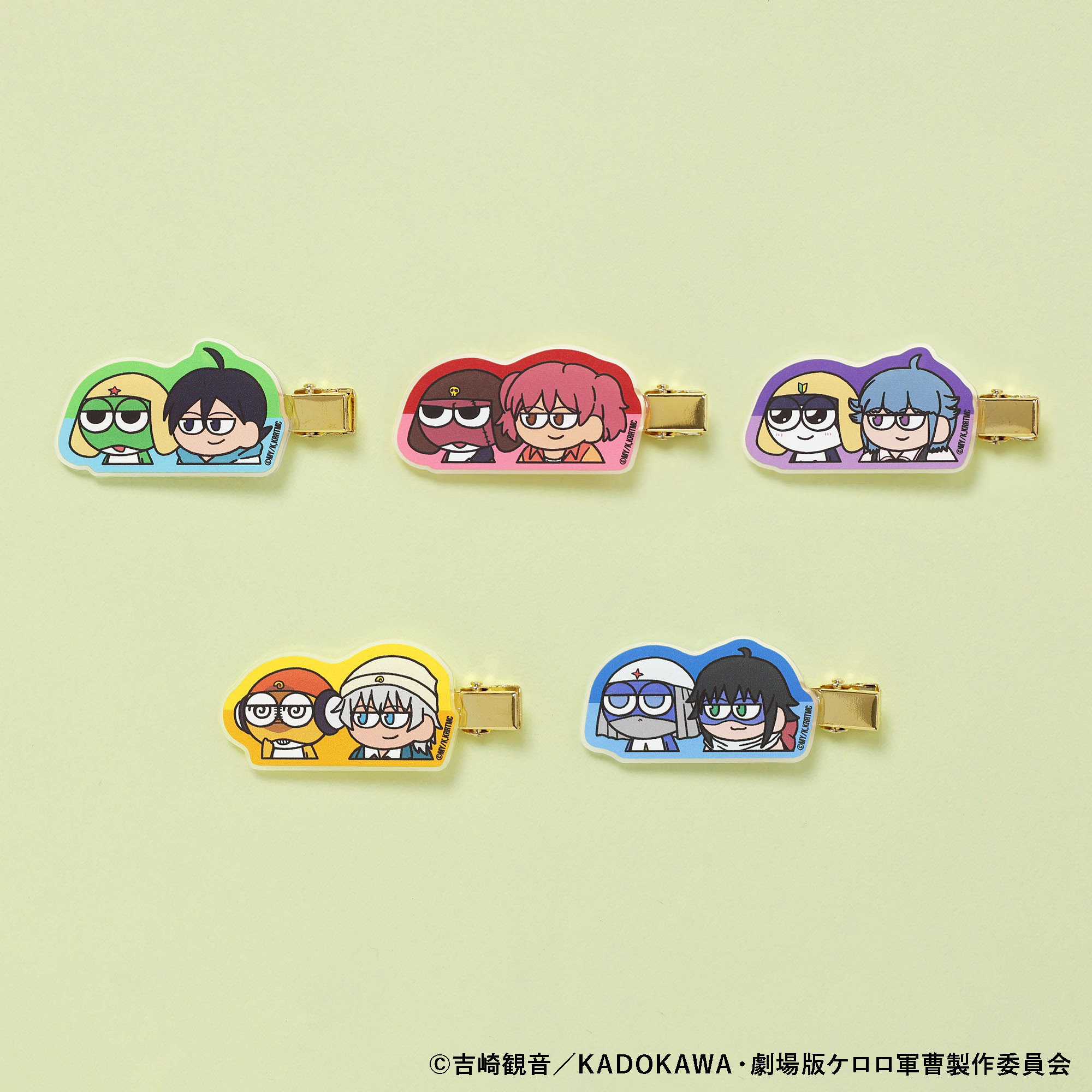 Keroro軍曹 PLAZA JIRORI 瀏海夾套裝 #P-OOG0153 (PRE-ORDER) [2026/08]