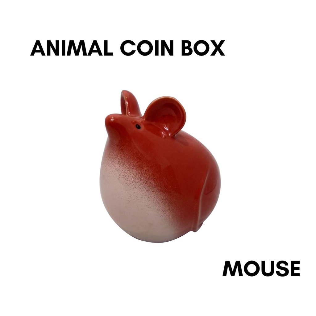 Claytan Coin Box - Animal Design