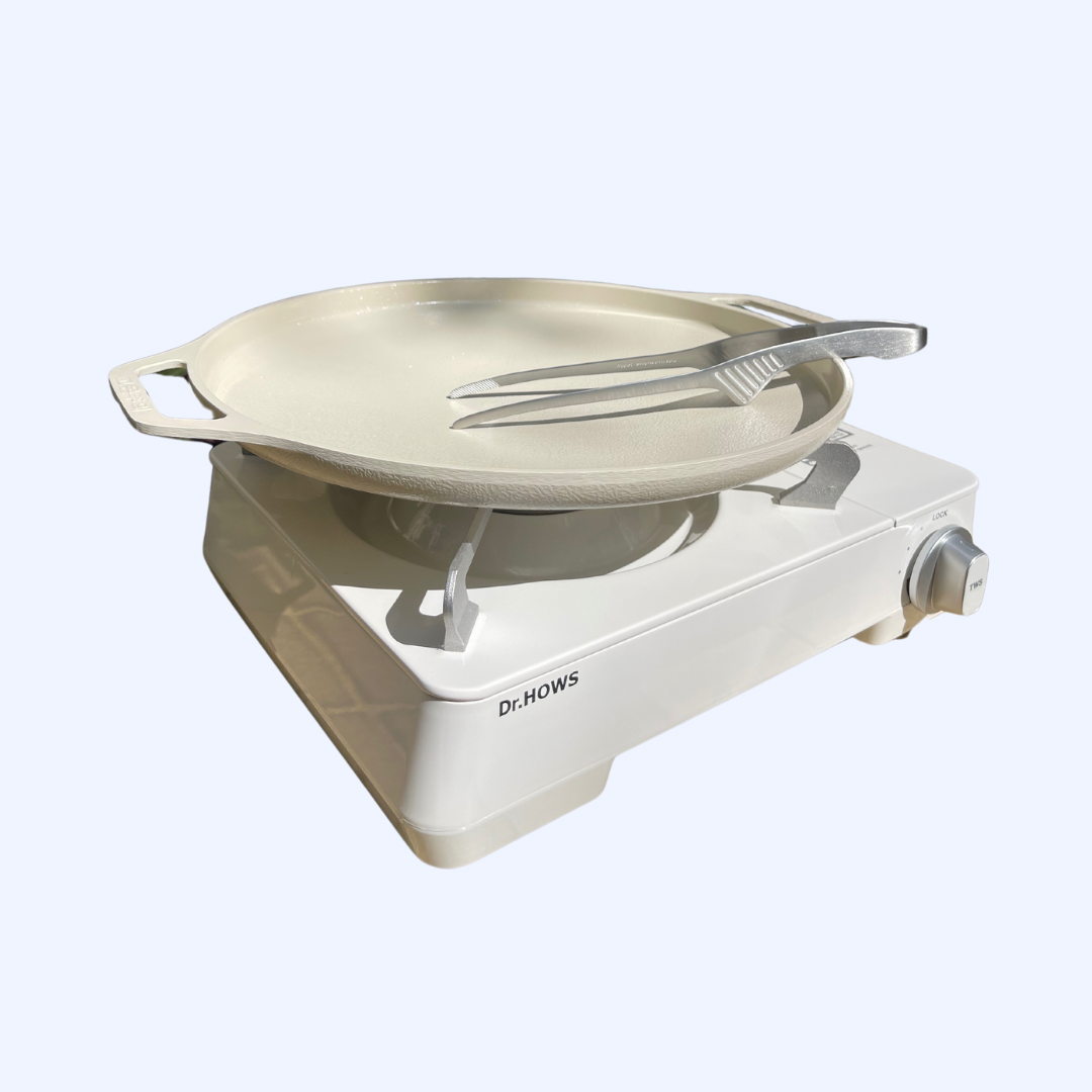 🍢BBQ 煎烤盤連卡式爐套裝（送Gas爐）