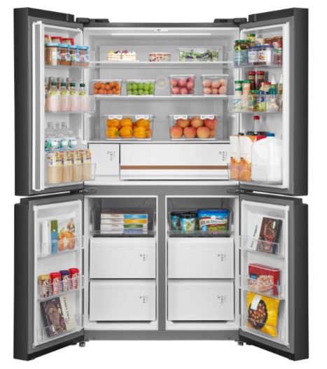 Toshiba 688L PureAIR Multi Door Refrigerator GR-RF900WI2-PMX(06)