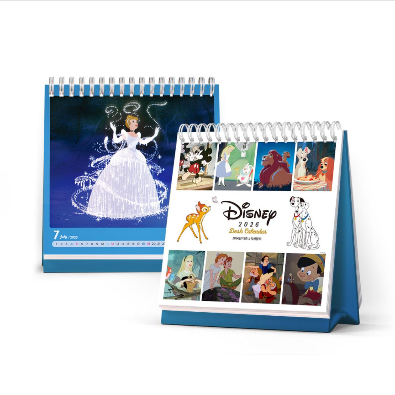 2026 Disney Desk Calendar