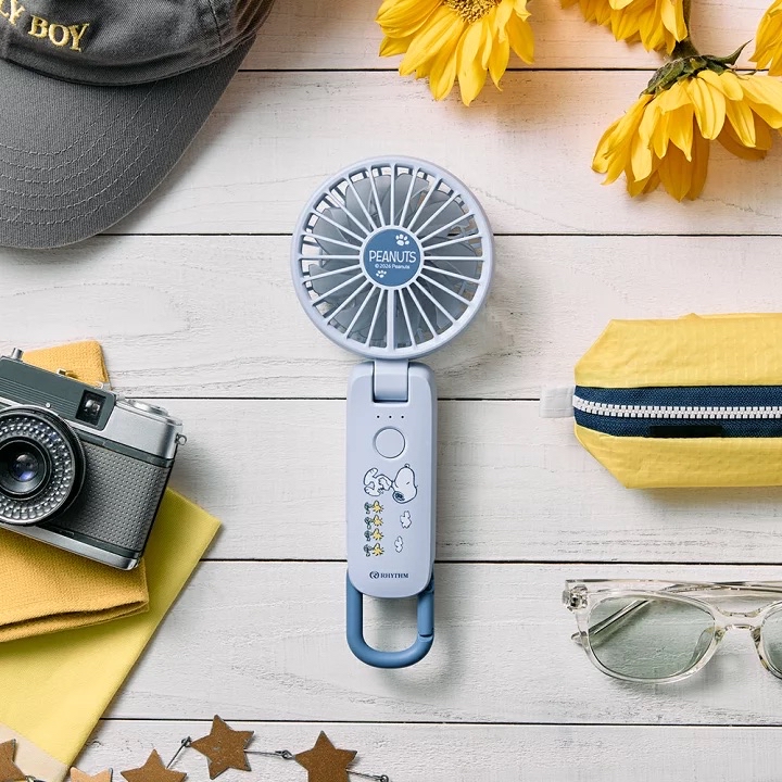 日本預訂📍日本RHYTHM x Snoopy圖案夏日風扇仔