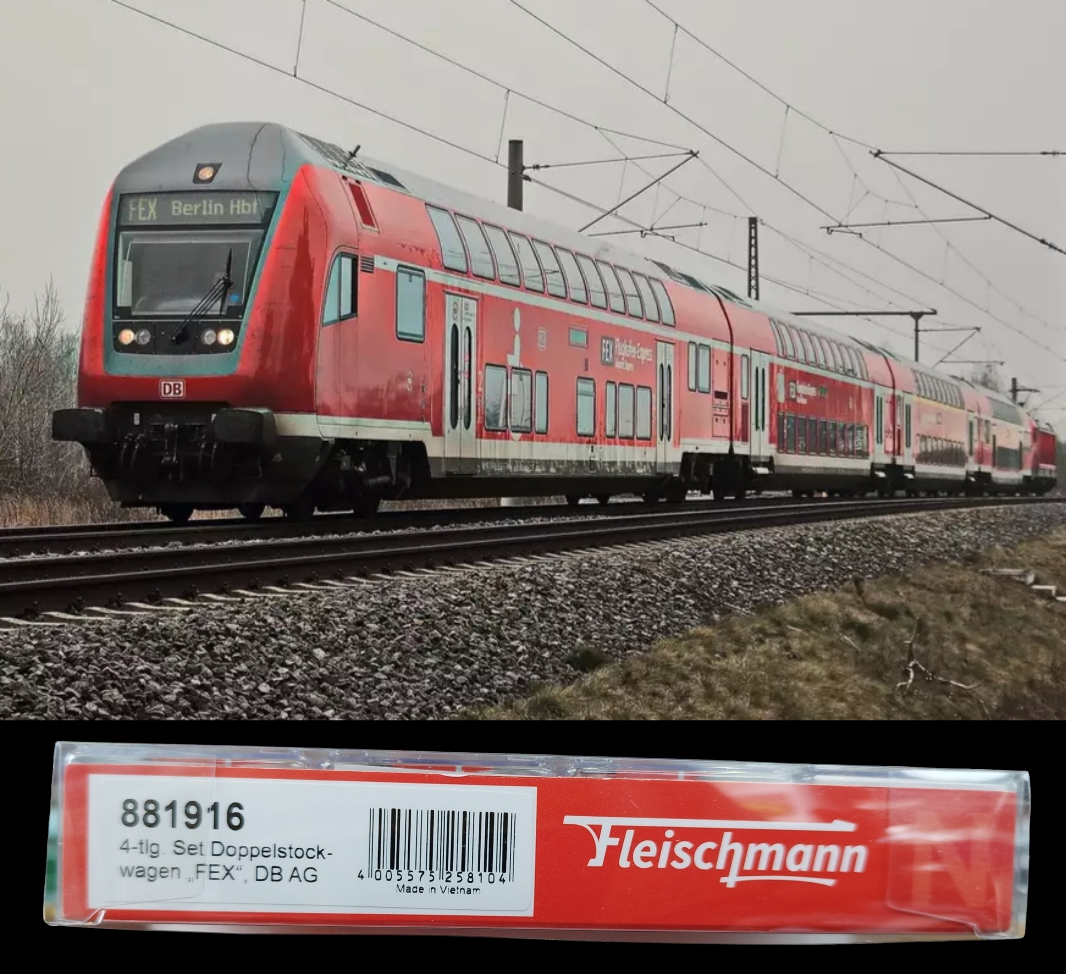 Double-decker coach „FEX‟, DB AG, Ep. VI 德國機場快線雙層客車廂Flughafen-Express