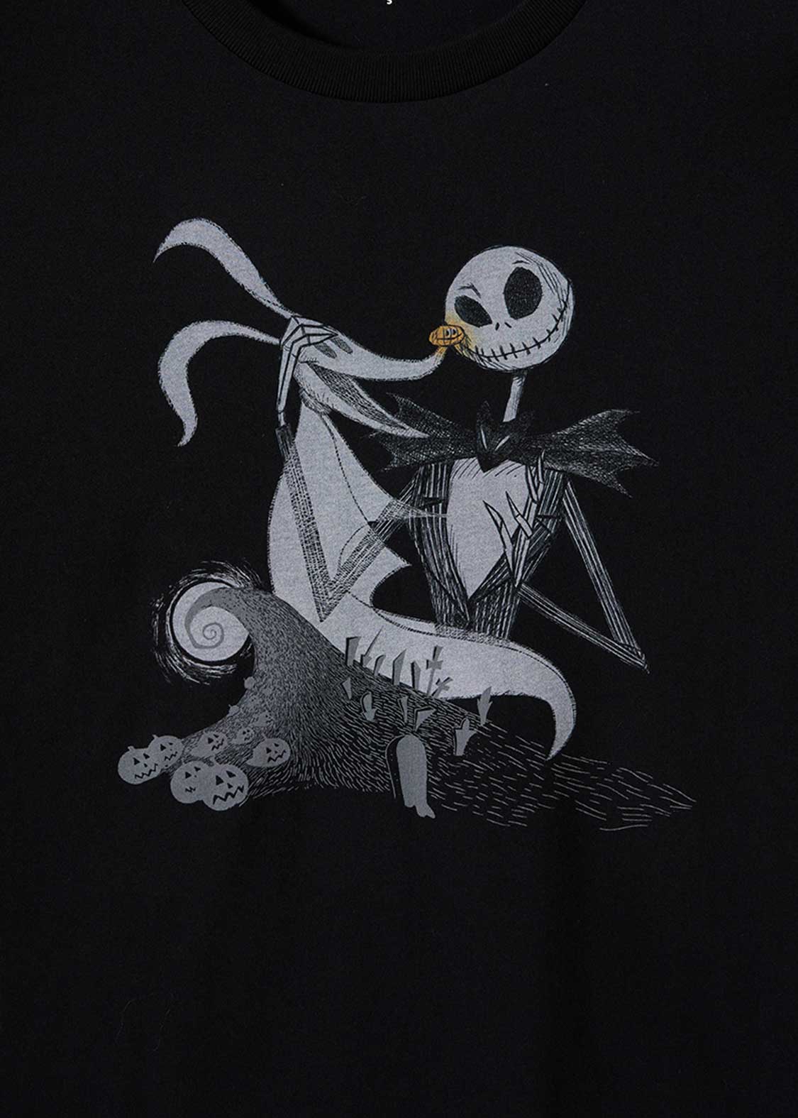 日本預訂📍日本怪誕城之夜 x Graniph系列 - Jack & Zero圖案短袖Tee 不包郵
