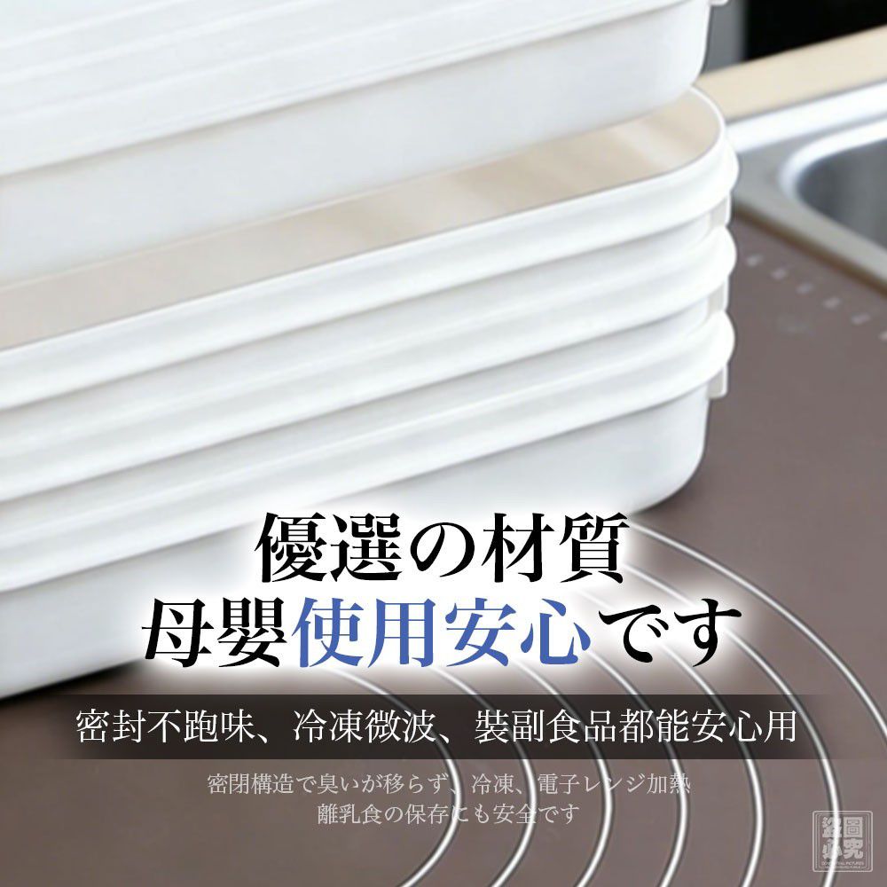 $38套.2套起$28套 .食品級 冷凍微波冰鮮盒3入