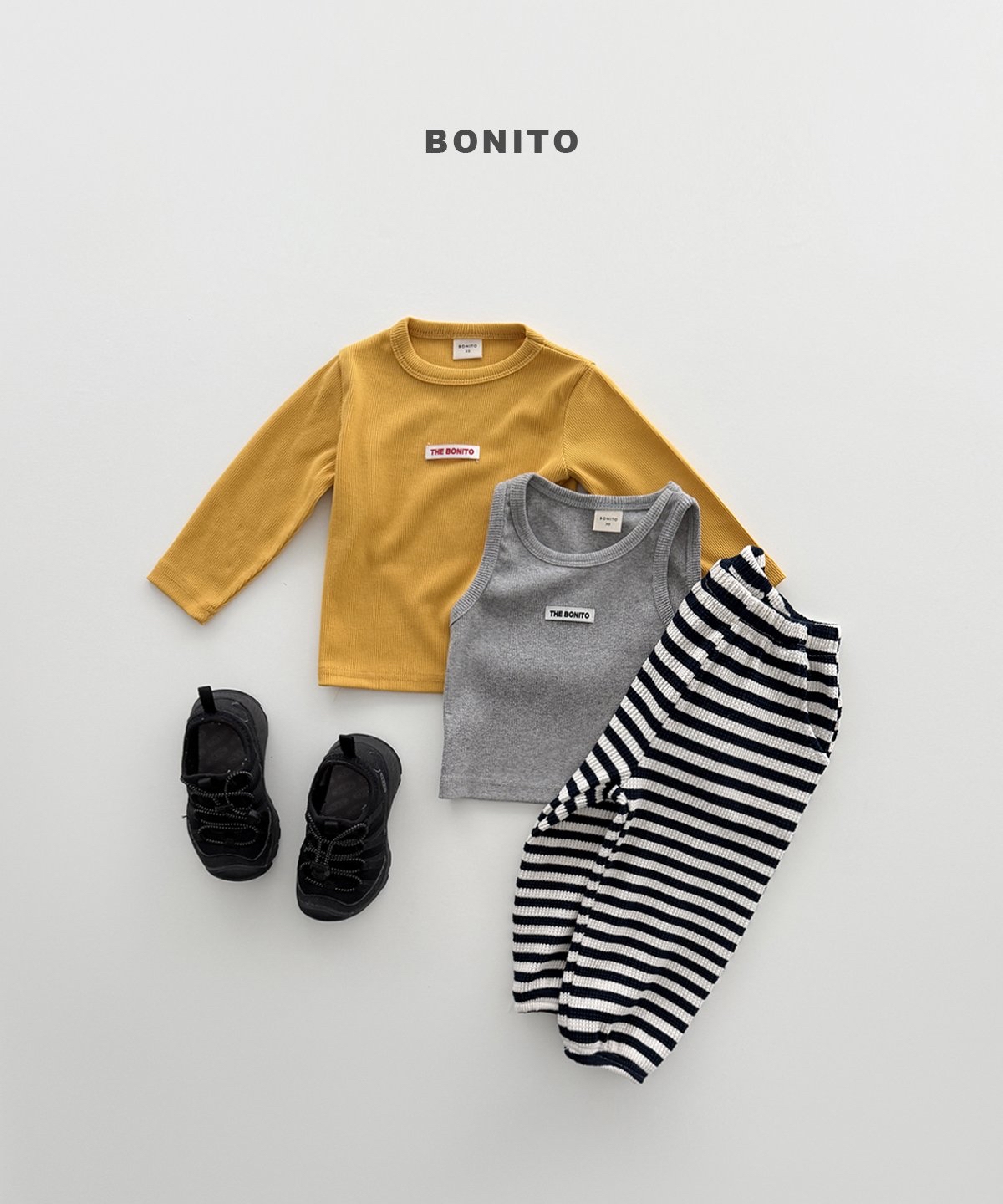 Bonito | Colored Ribbed Tee