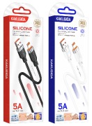 KAKUSIGA 995 SILICONE FAST CHARGING DATA CABLE MICRO-CABLE: SILICON FAST MICRO CABLE