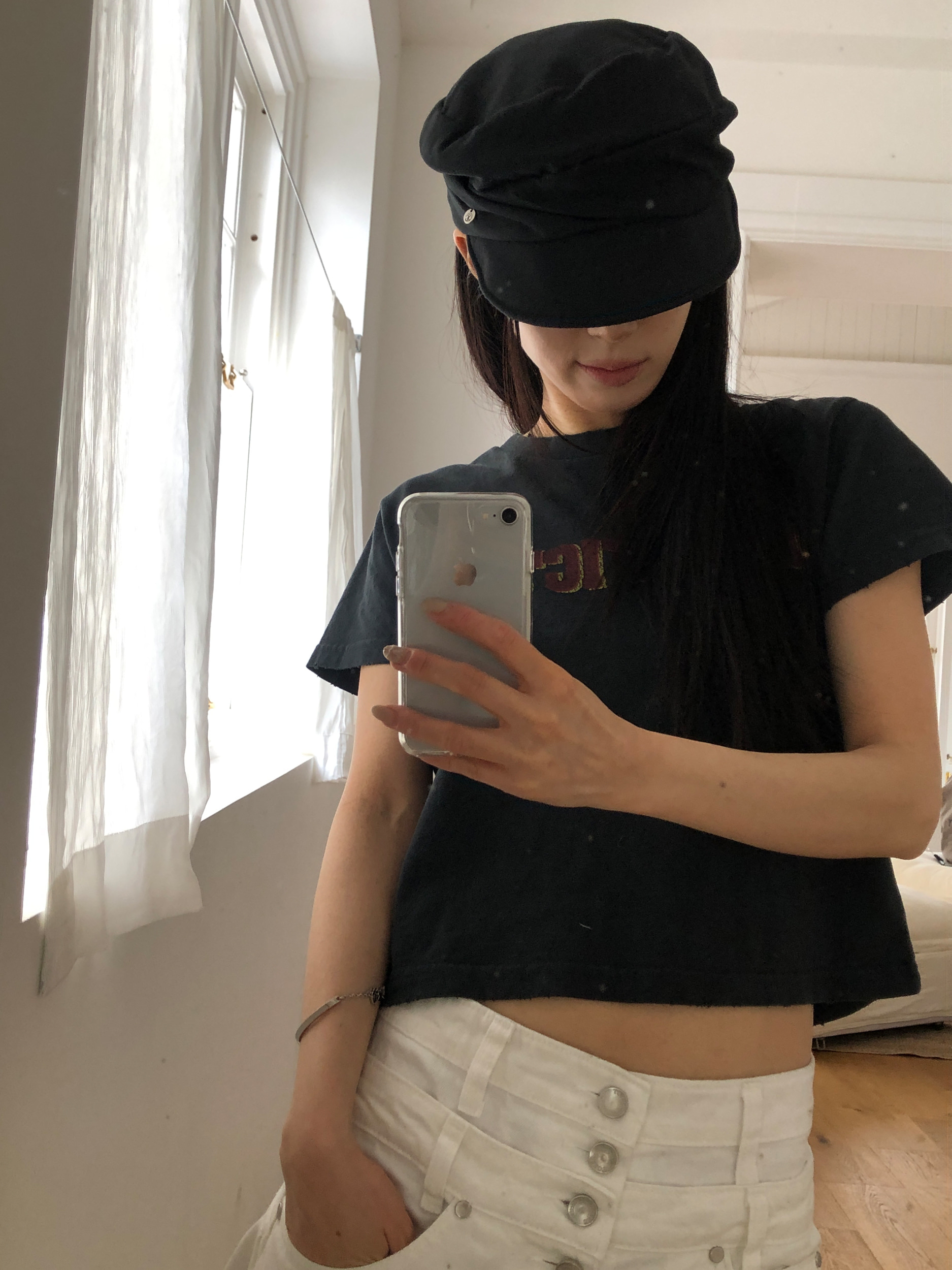 Vintage Film Graphic Crop Tee