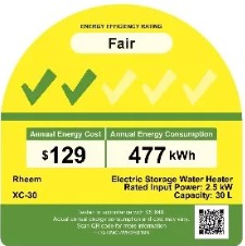 Rheem 30L RCY Classic Plus Electric Storage Water Heater (No Installation)
