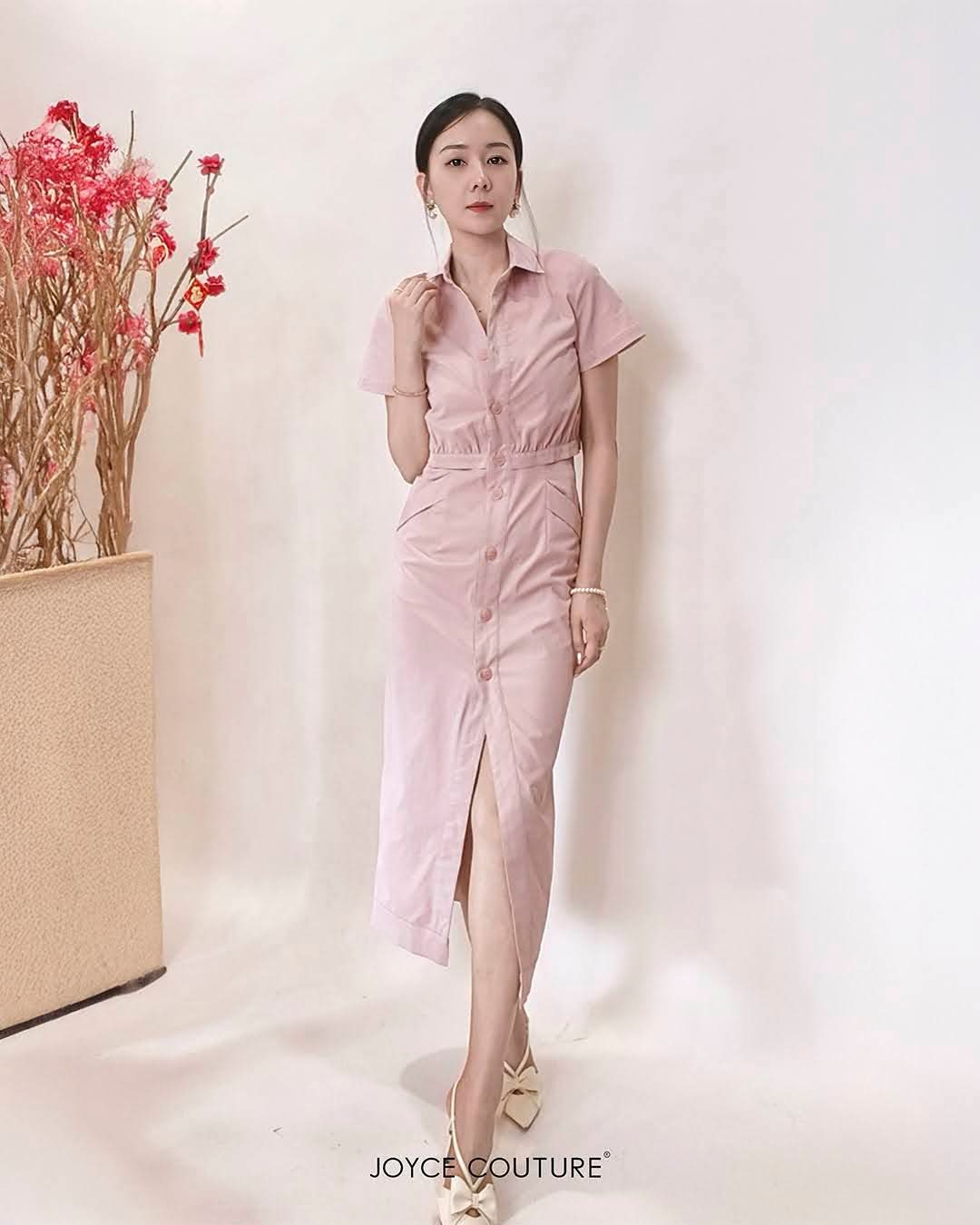 两件套连身裙 D0348