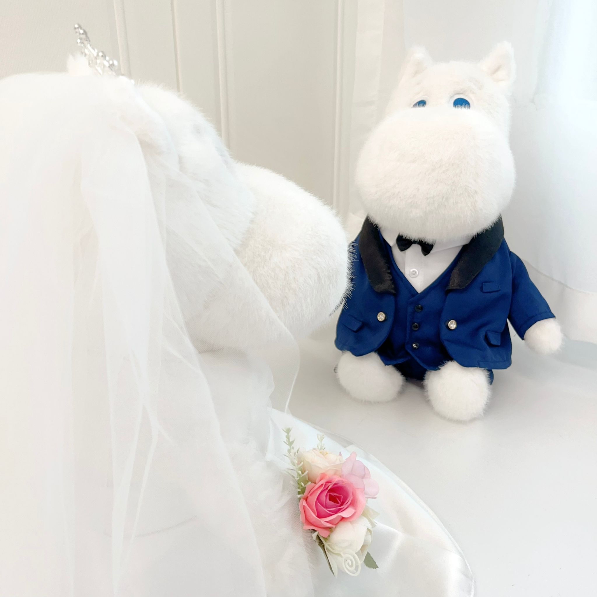 (非現貨)$1300姆明結婚公仔