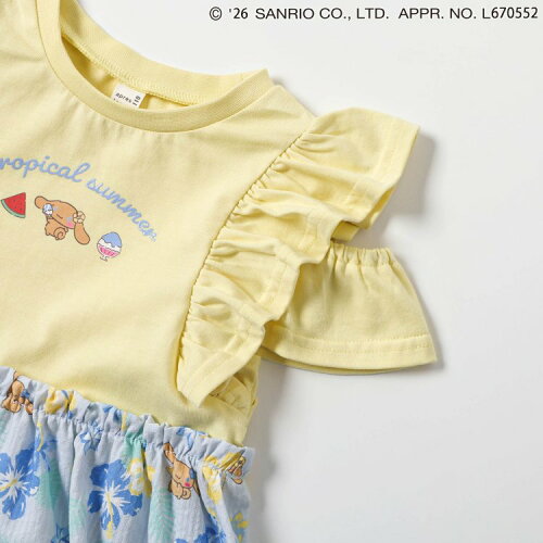 🆕【⭐訂購⭐】🌀 🇯🇵 日本直送 #Sanrio 荷葉邊袖 露肩連身裙［3款選］🌀 [ELDA-0176][260516]