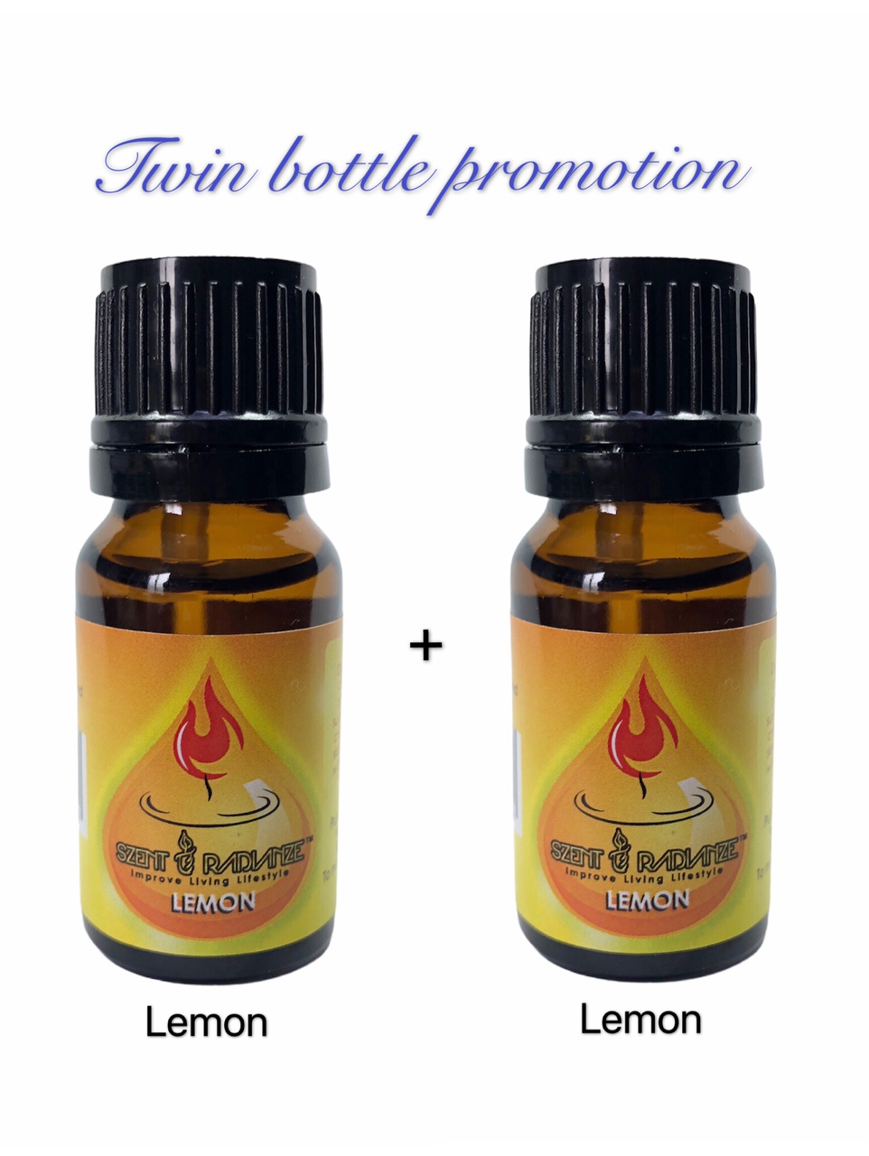 Fragrance Oil (10ml)【SZENT RADIANZE】-Lavender, Rose, Citronella, Lemongrass, Apple, Lemon
