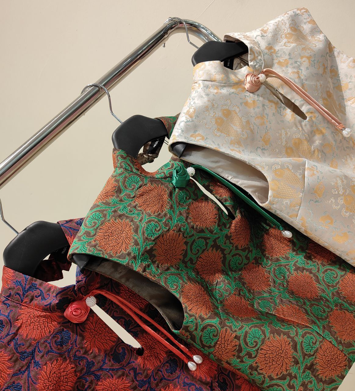 出袖显瘦旗袍上衣 2621