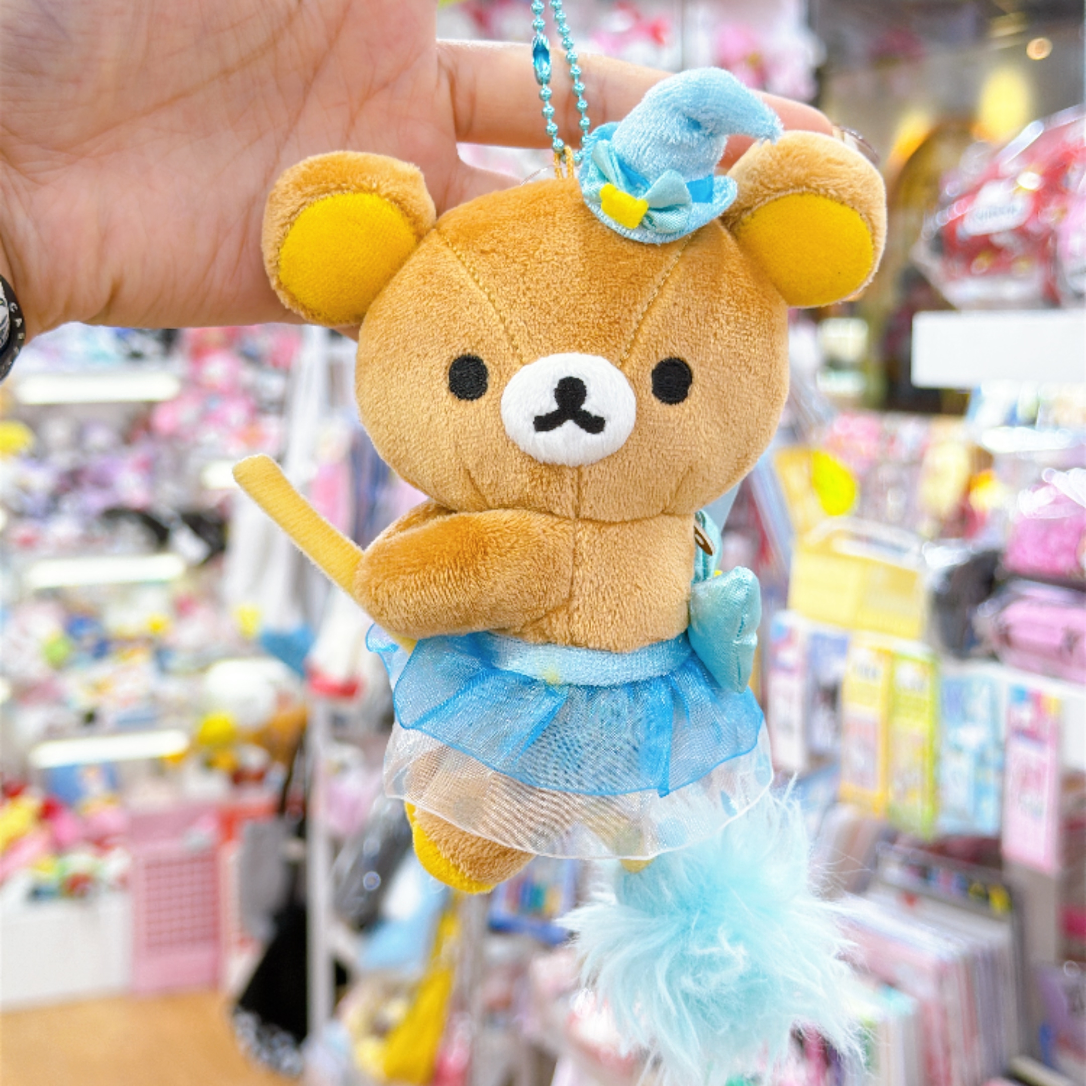 日本直送鬆弛熊新館萬聖節系列魔法少女造型公仔掛飾