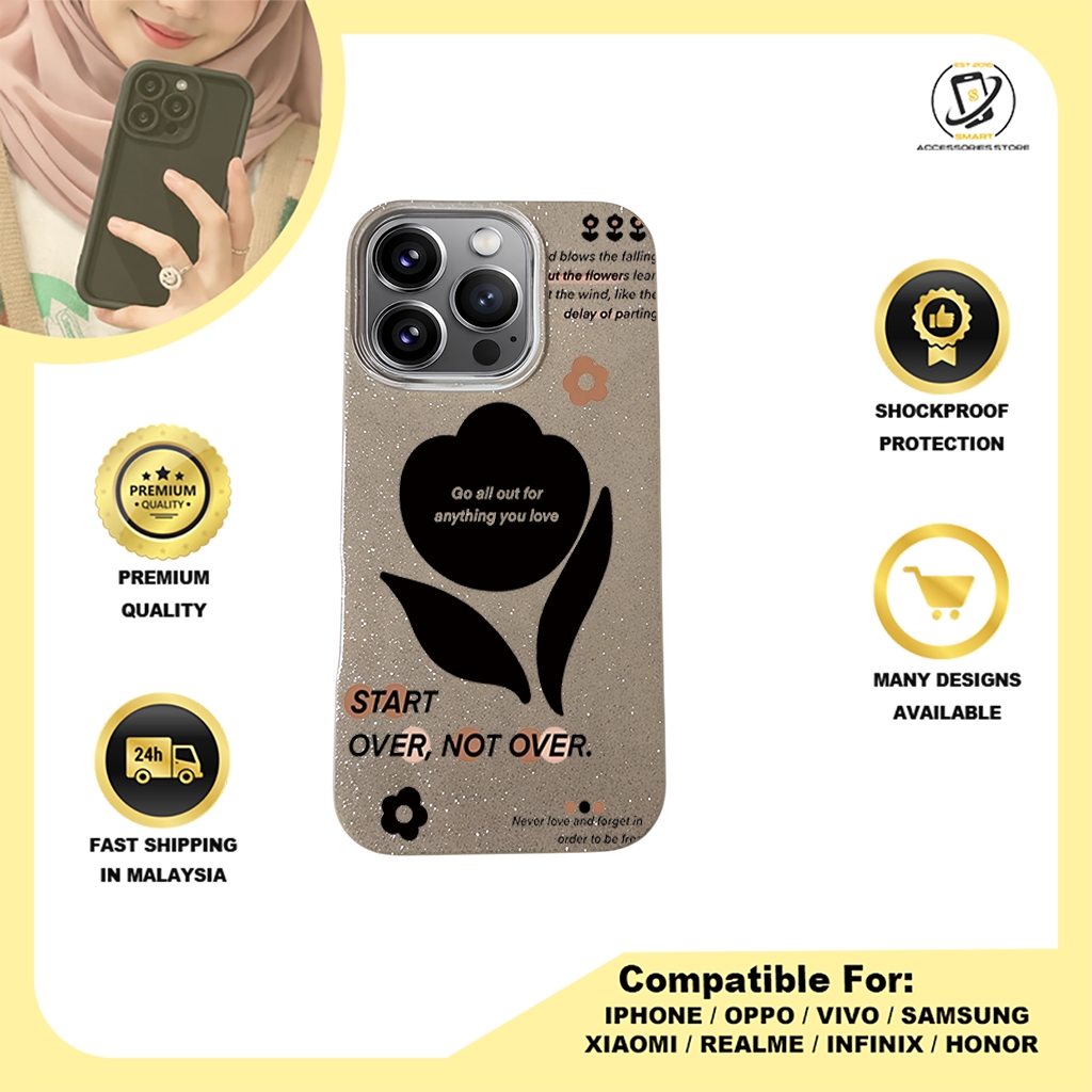 BLING CASE PHONE FOR IPHONE - DESIGN FLOWER Z