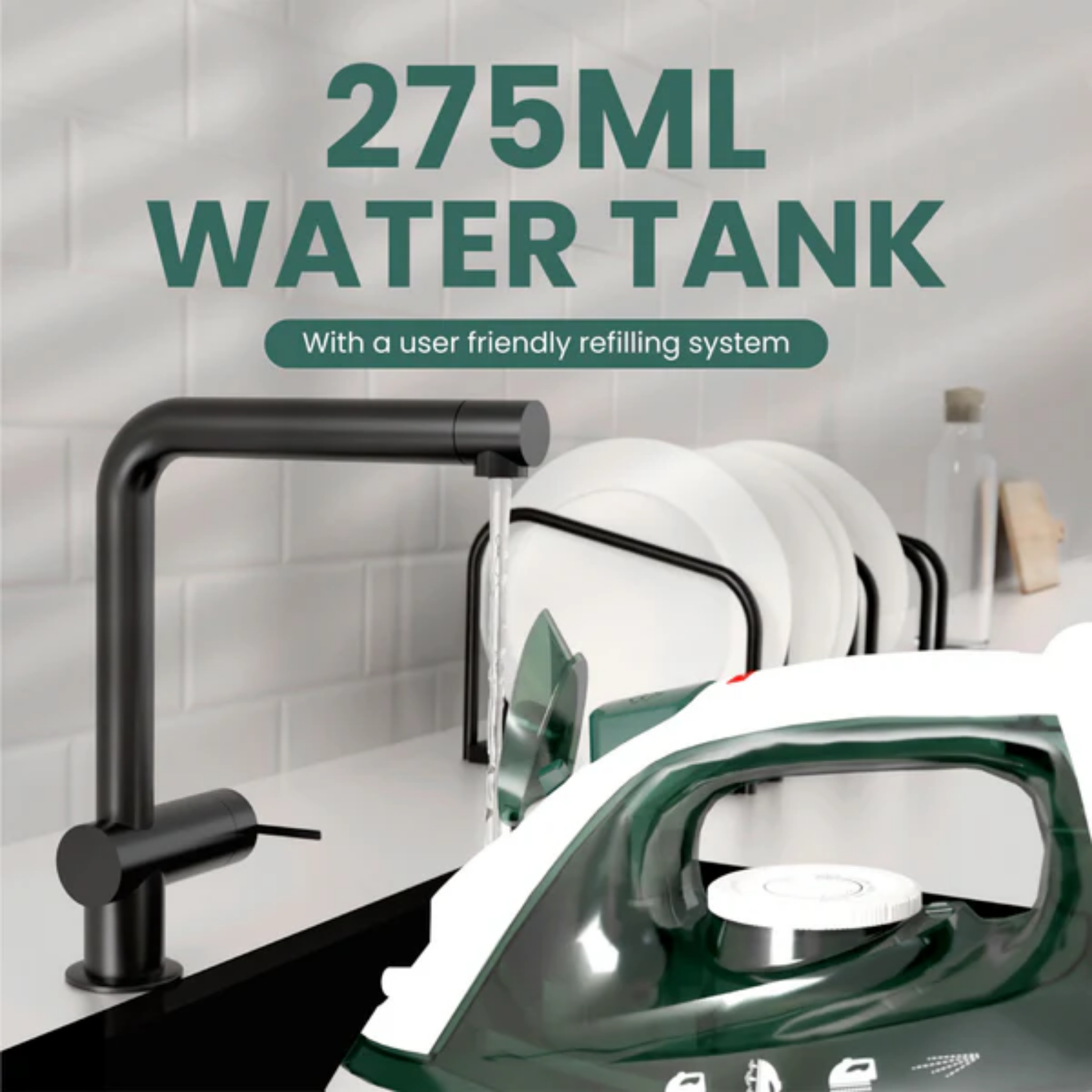 Russell Taylors 1750W 275ml Steam Iron (SI-10)