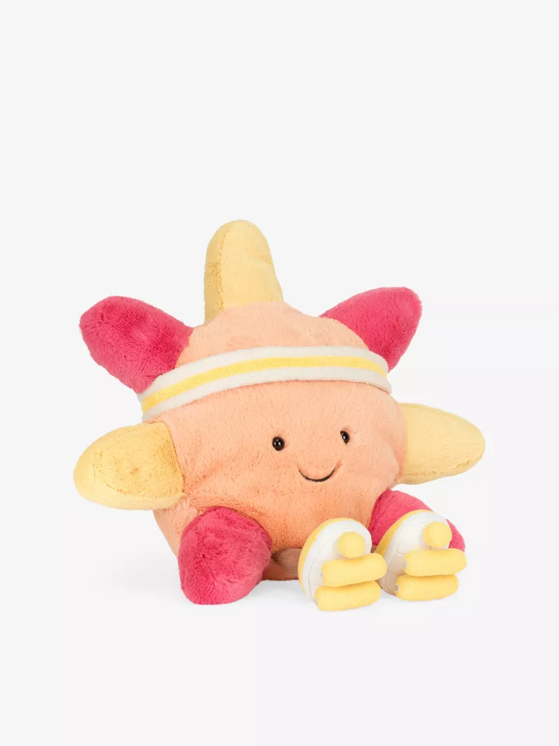 Jellycat Amuseables Sun ""Roller Skates"" Soft Toy H30cm