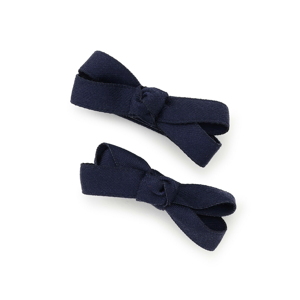 🇯🇵預訂 日本直送🇯🇵Petit Main五色絲帶髮夾兩件套