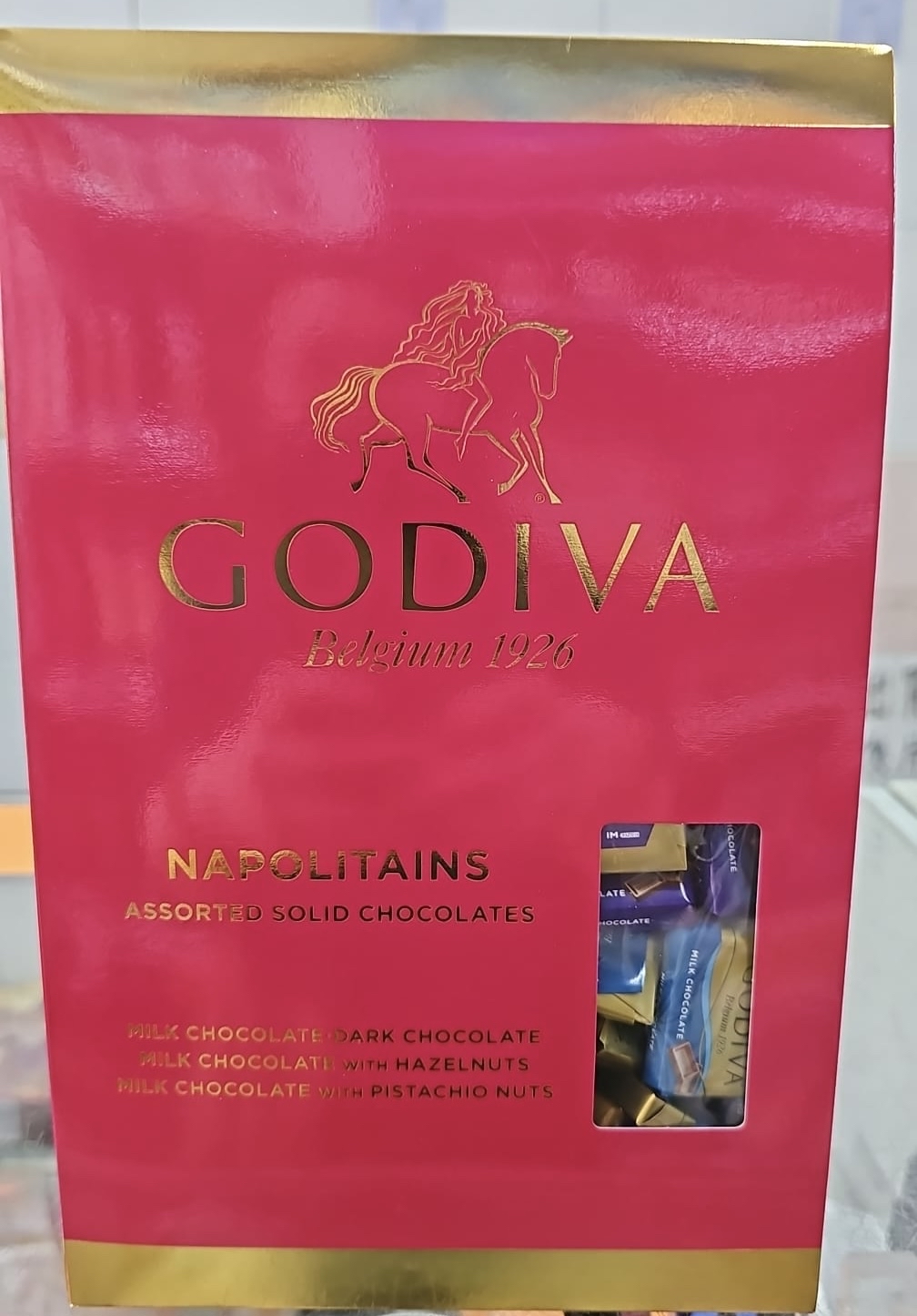 現貨 GODIVA Napolitains 朱古力禮盒 320g