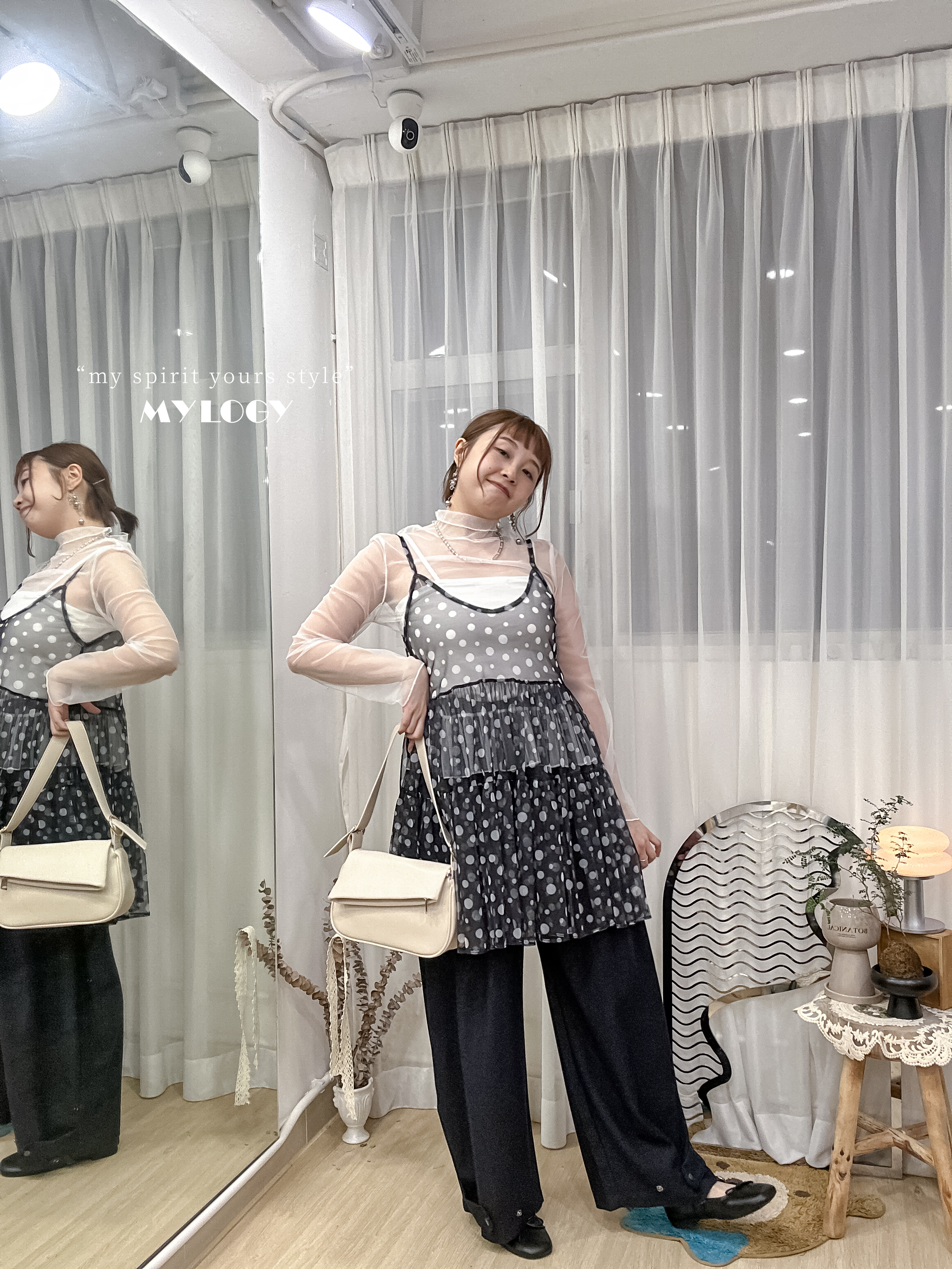 氣質肉肉都很收斂～靚cut！2-ways繭形西褲 CK0009