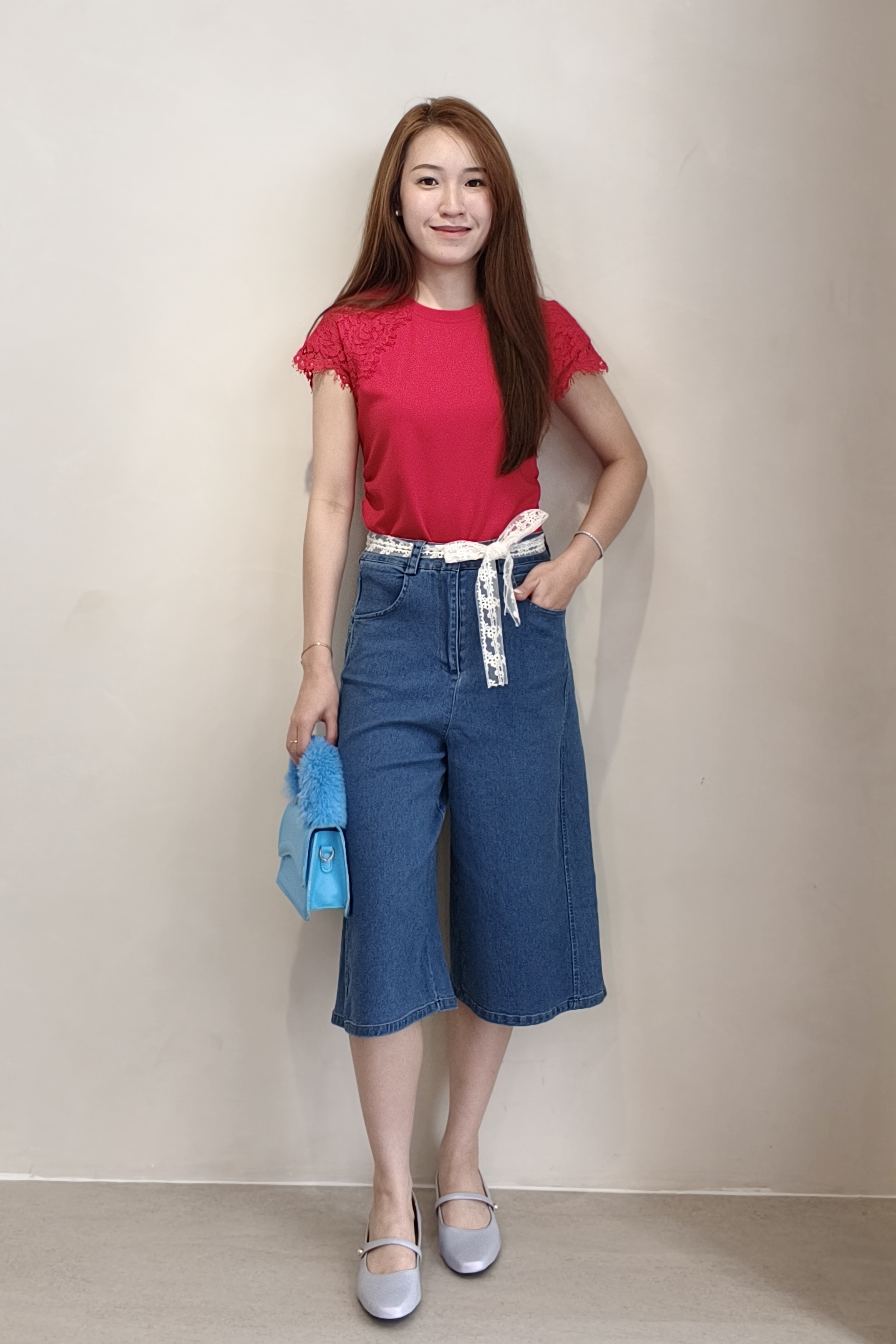 40435 Demi Denim Culottes