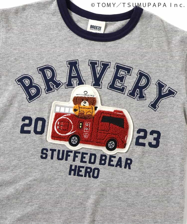 🇯🇵預訂 日本直送🇯🇵Breeze x Tomica系列三色車車字母印花滾邊短袖T恤