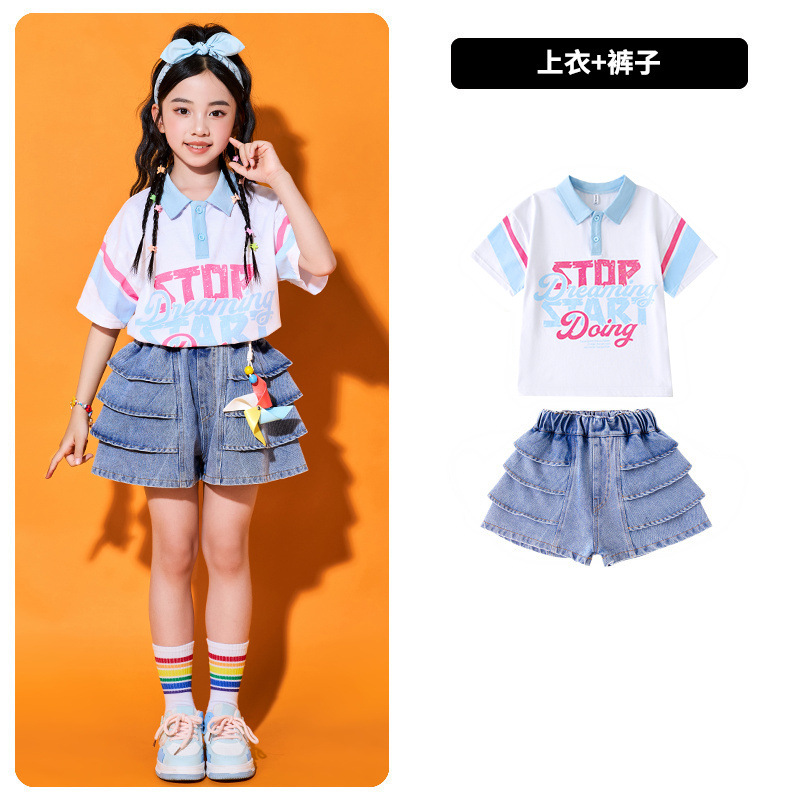 兒童團體演出服裝 小學幼稚園畢業禮演出服 團體舞台表現衣服 Lets Cosplay