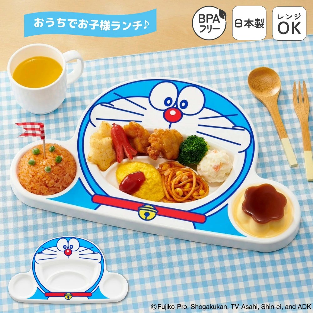 🔥🔥【日本製《多啦A夢》三格餐盤】