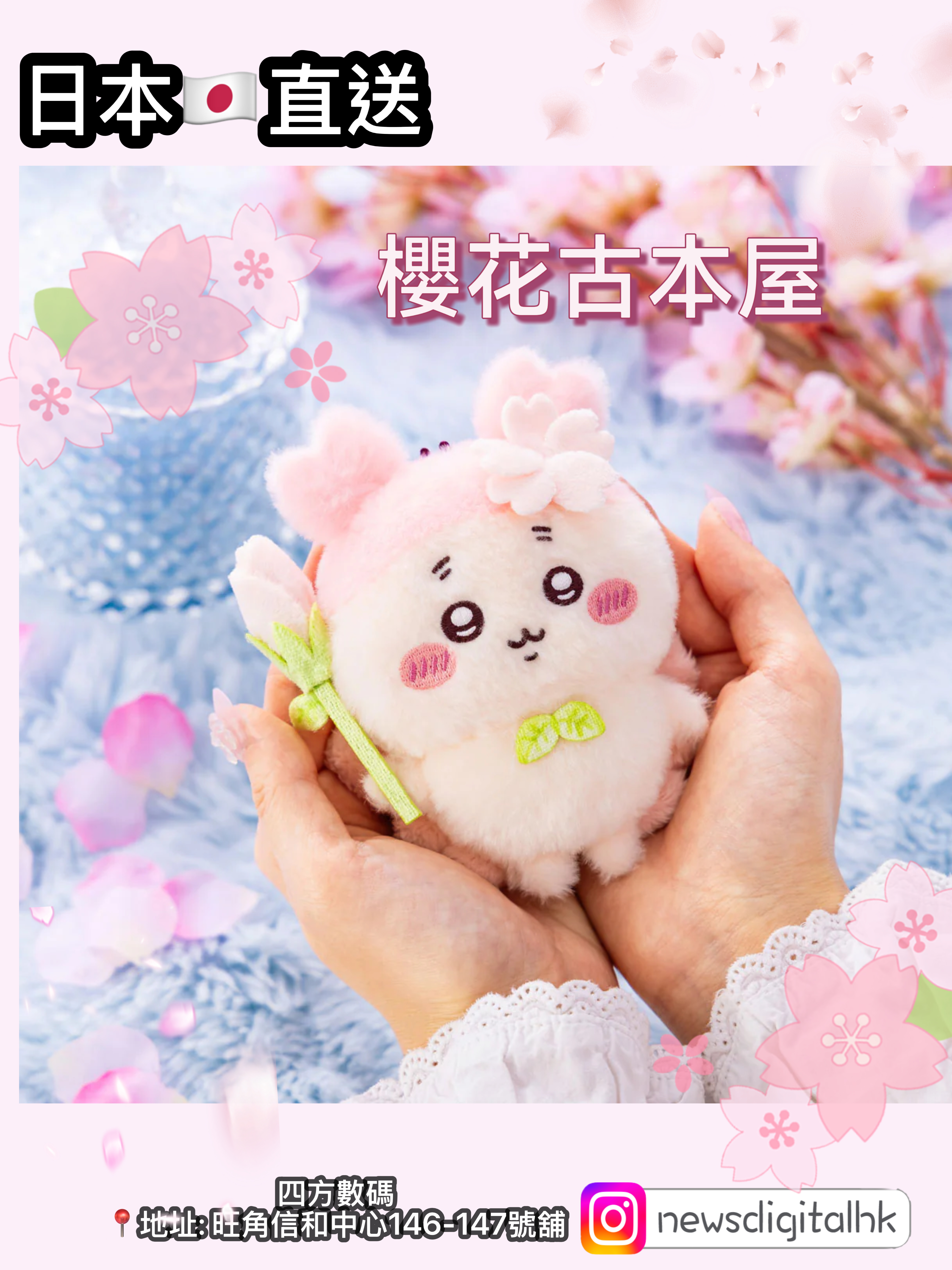 ［新款3月尾到貨］日本🇯🇵直送古本屋櫻花掛飾