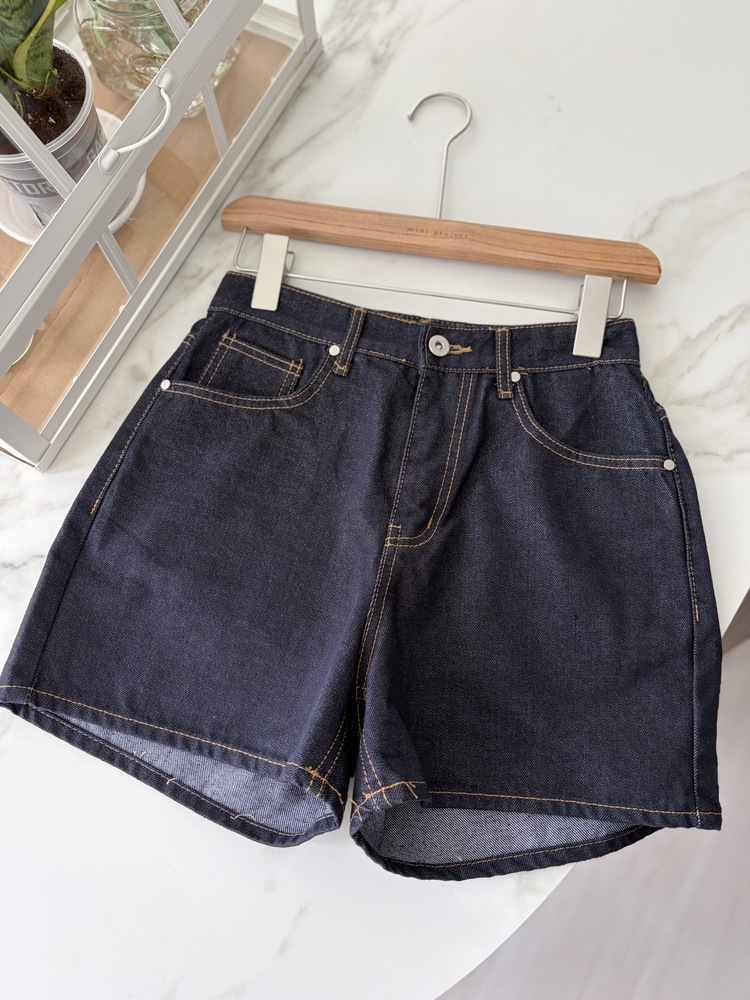 Everyday White Denim Shorts