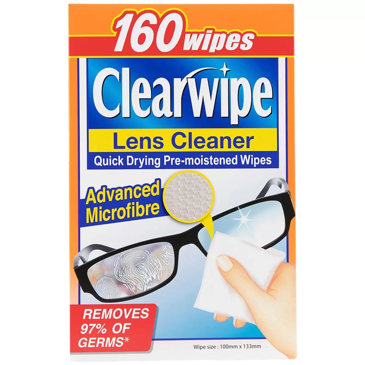 澳洲Costco直送 Clearwipe 鏡頭清潔濕紙巾 160 片裝