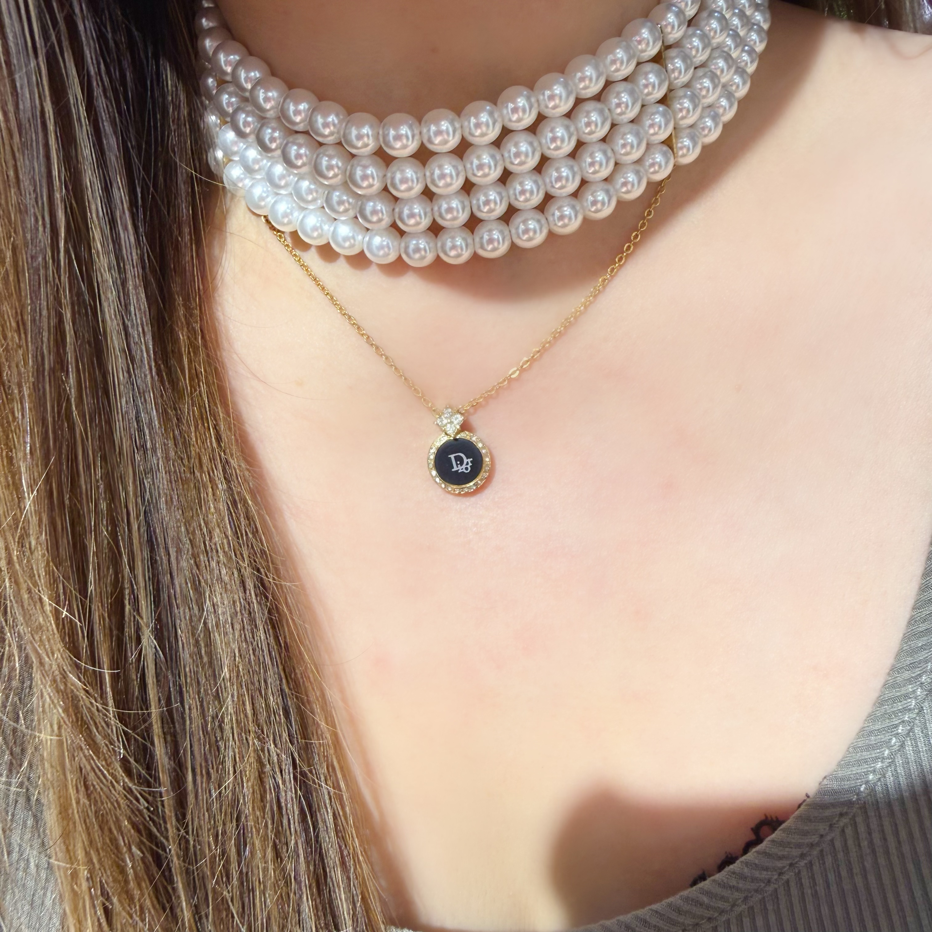 Dior necklace vintag /03
