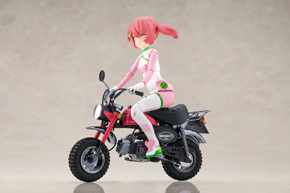 (預訂訂金 $100) (總價 $316) 壽屋 Kotobukiya Megami Device 女神裝置 PUNI MOFU RACING MAO with Honda Z50J-1 Monkey 模型 (KO08729) (行版) 