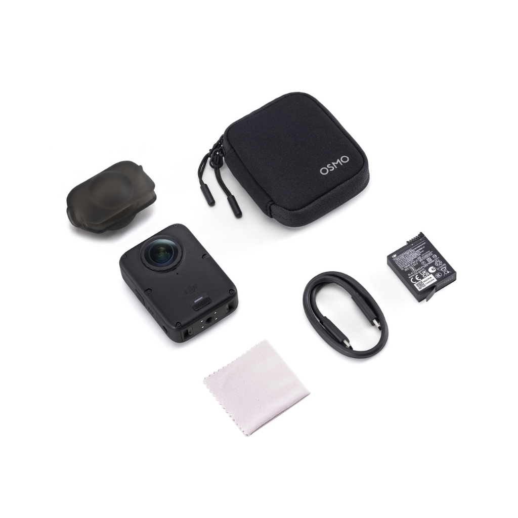 DJI Osmo 360 II 全景運動相機｜360° 全景拍攝・8K 防震錄影・標準套裝｜香港行貨
