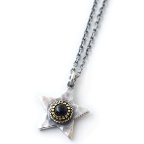 只按訂單生產~Atease LIMITED EXTRA LARGE TATAKI STAR&SMALL STONE NECKLACE pre order/訂購