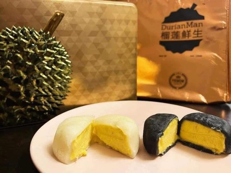 預訂❤️ 早鳥價  馬來西亞直送 - 高級黑刺貓山王榴槤冰皮月餅 榴槤先生