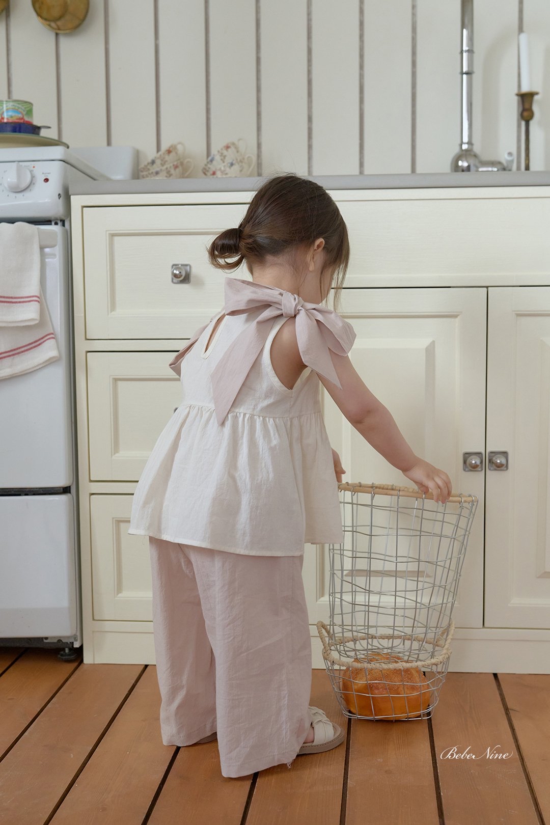 ☀️預訂 韓國直送☀️🇰🇷Bebenine三色寬鬆純棉闊腳長褲