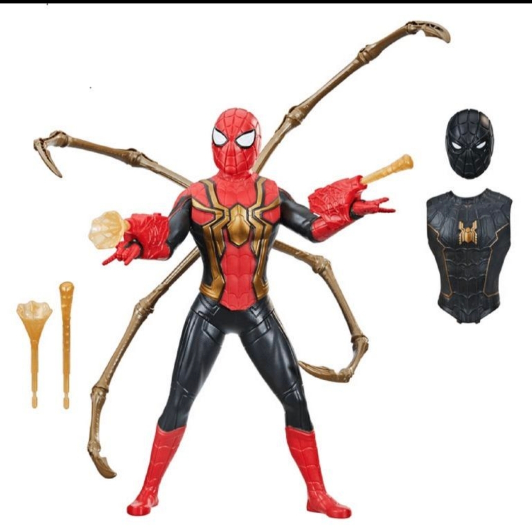 正版 Marvel Spider-Man No Way Home 蜘蛛俠不戰無歸 3合1 Web Gear 32cm大型公仔