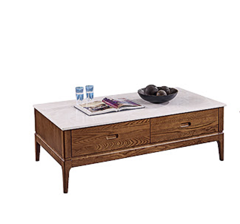 大理石長方茶几