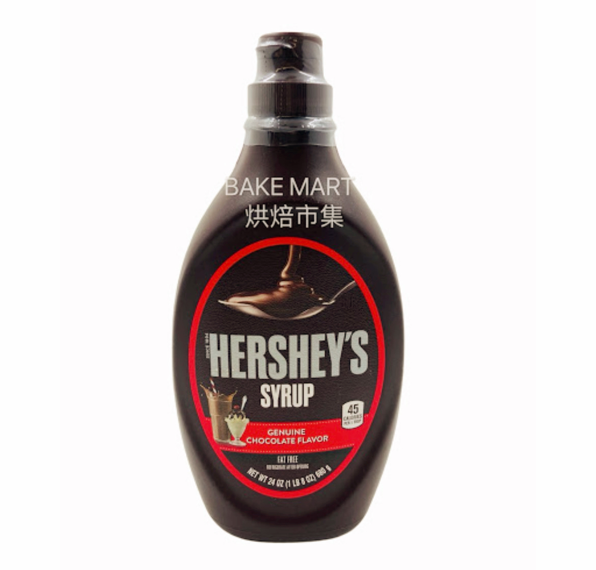 (預購)美國Hershey's 朱古力醬 680克 (24支裝原箱) Hershey's Chocolate Syrup,USA 680g
